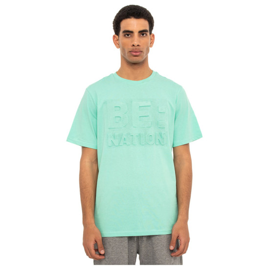 Be Nation Ανδρική κοντομάνικη μπλούζα Essentials Big Logo